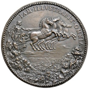 Philippe II d'Espagne (1527-1598) Médaille 1555 Apollon ...