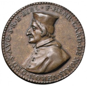 Enrico Noris (1631-1704) 1700 litá medaile Al fr...