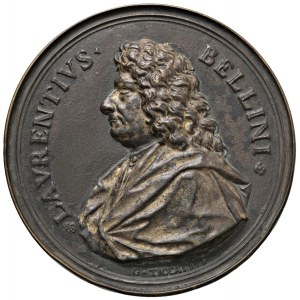Lorenzo Bellini (1643-1704) Medaile 1704 odlitek Al filos...