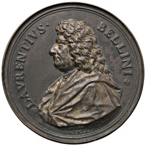 Lorenzo Bellini (1643-1704) Medaile 1704 odlitek Al filos...