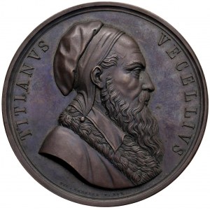 Tiziano Vecellio (1488-1576) Médaille (1850) En l'honneur de...