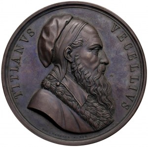 Titian Vecellio (1488-1576) Medal (1850) In honor of...