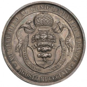 Gioacchino Rossini (1792-1868) Medaglia 1869 Ricordo de...