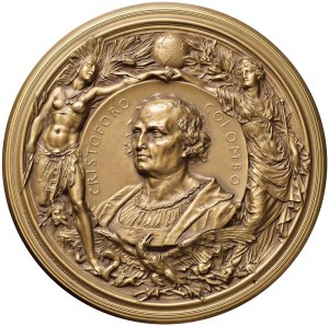 Kryštof Kolumbus (1451-1506) Vyrobil medaili z hromadné...