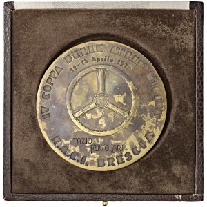 BRESCIA Medal 1930 R.A.C.I. Brescia, IV Coppa delle ...