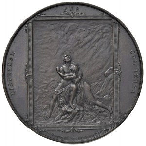 UDINE Filippo Giuseppini (1811-1862) Medaglia 1862 A ri...