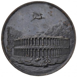 VERONA Medal 1825 NOT FOR ALL I WRITE Figure mas...