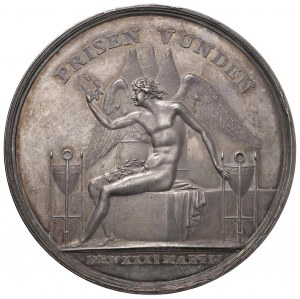 DENMARK Frederick V (1746-1766) Medal 1754 Taking of...