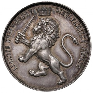 FRANCIA Medaglia 1831 Le Courrier di Lione, giornale ...