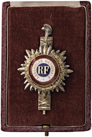 FRANCE Republic Undated brooch (late 19th cent.) As...