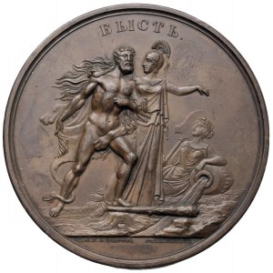 RUSSIA Nicola I (1825-1855) Medaglia 1850 Costruzione d...