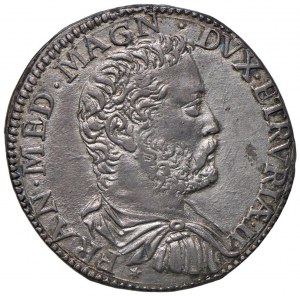 FIRENZE Francesco I (1574-1587) Testone 1583 - MIR 186/...