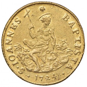 FIRENZE Gian Gastone (1723-1737) Ruspone 1724 - MIR 344...