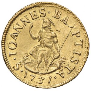FIRENZE Gian Gastone (1723-1737) Zecchino 1731 - MIR 34...