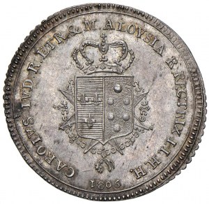FLORENCE Charles Lodovic of Bourbon and Marie Louise (1803-1...