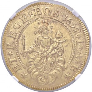 GENOA Biennial Doges (1528-1797) 2 Doubles 1652 initials I ...