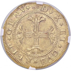GENOVA Dogi Biennali (1528-1797) 2 Doppie 1652 sigla I ...