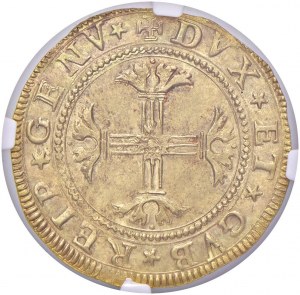 GENOA Biennial Doges (1528-1797) 2 Doubles 1652 initials I ...