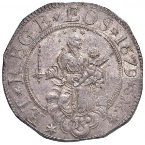 GENOVA Dogi Biennali (1528-1797) Scudo1679 sigla SM - M...