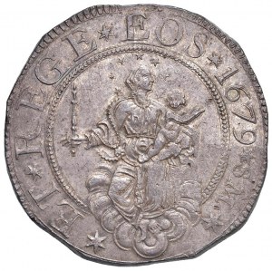 GENOA Biennial Doges (1528-1797) Scudo1679 initials SM - M...