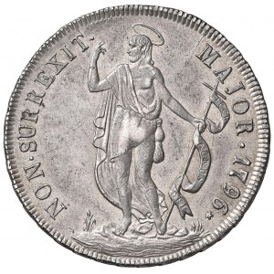 GENOVA Dogi biennali (1528-1797) 4 Lire 1796 stella dop...