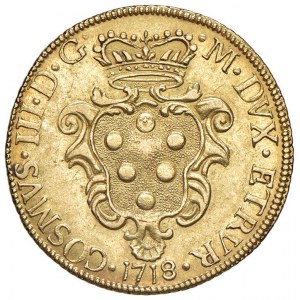 LIVORNO Cosimo III (1670-1723) Pezza d'oro della rosa 1...