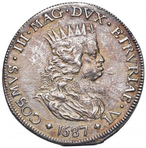 LIVORNO Cosimo III (1670-1723) Tollero 1687 - MIR 64/7 ...