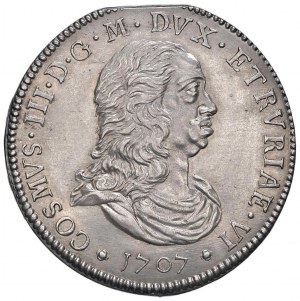 LIVORNO Cosimo III (1670-1723) Péage 1707 - MIR 65 AG...