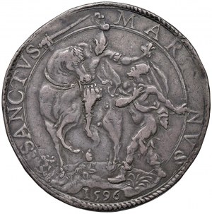 LUCCA Republic (1369-1799) Ducatone 1596 - Bellesia 9...