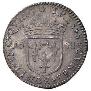LUCCA Repubblica (1369-1799) Luigino 1668 - MIR 219/2 A...