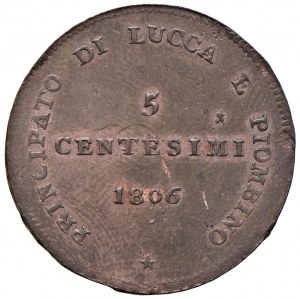LUCCA Elisa Bonaparte and Felice Baciocchi (1805-1814) 5 ...