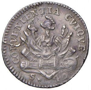 MANTOVA Ferdinand Carlo Gonzaga (1669-1707) Lira or 40 ...