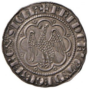 MESSINA Federico III (1296-1337) Pierreale con stemma s...