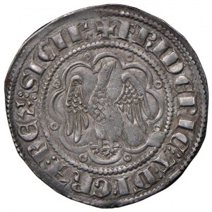 MESSINA Federico III (1296-1337) Pierreale con stemma s...