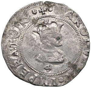 MESSINA Charles V (1516-1556) 4 Tarì 1555 (?) - MIR 287 A...