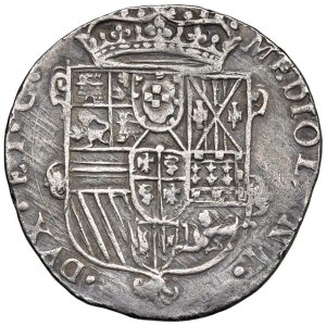 MILAN Charles II (1676-1700) Mezzo filippo 1694 - MIR 38...