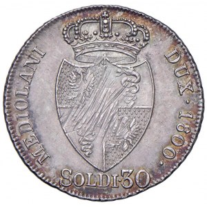 MILANO Francesco II (1799-1800) 30 Soldi 1800 - MIR 473...