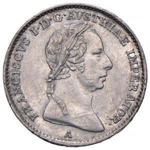 MILANO Francesco I (1815-1835) Mezza lira 1822 A Vienna...