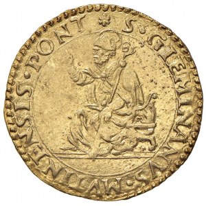 MODENA Herkules II (1534-1559) Złota tarcza z tytułem DVX...