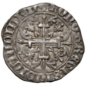 NAPOLI Roberto d'Angiò (1309-1343) Gigliato - MIR 28 AG...