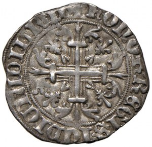 NAPLES Robert of Anjou (1309-1343) Gigliato - MIR 28 AG...