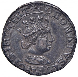 NAPLES Ferdinand I of Aragon (1458-1494) Crowned - MI...