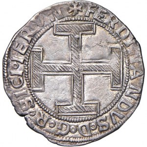 NAPLES Ferdinand I of Aragon (1458-1494) Crowned - MI...