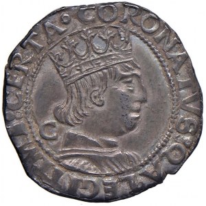 NAPLES Ferdinand Ier d'Aragon (1458-1494) couronné lett...