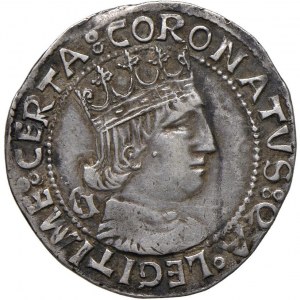 NAPLES Ferdinand Ier d'Aragon (1458-1494) couronné lett...