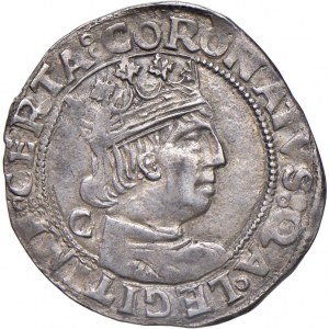 NAPLES Ferdynand I Aragoński (1458-1494) koronowany - MI...