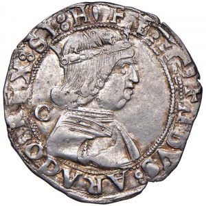 NAPLES Ferdinand I of Aragon (1458-1494) Crowned with ...