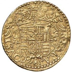 NAPOLI Carlo V (1516-1556) Ducato sigla IBR - Magliocca...