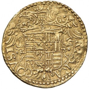 NAPLES Charles V (1516-1556) Duchy initials IBR - Magliocca...