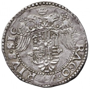 NAPLES Charles V (1516-1556) Half-duchy initials IBR - Mag...